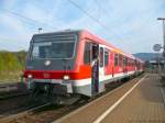 Während einer SEV-Phase auf der Frankenwaldbahn werden die RB-Züge zwischen Ludwigsstadt und Pressig-Rothenkirchen durch Busse ersetzt.